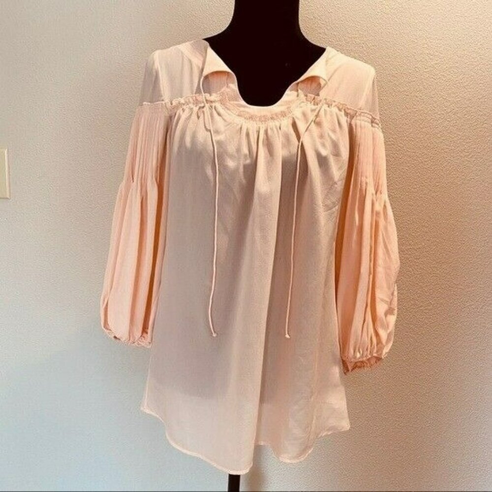 GILI - got it love it- XS blouse sheer pink